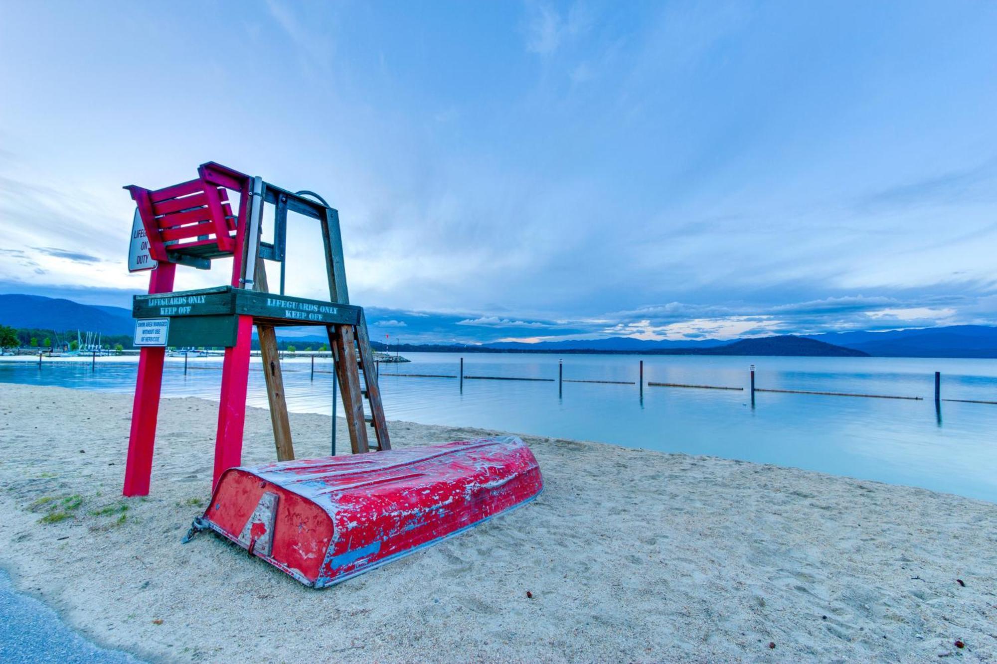 Bottle Bay Lakefront Lodge Sandpoint Extérieur photo