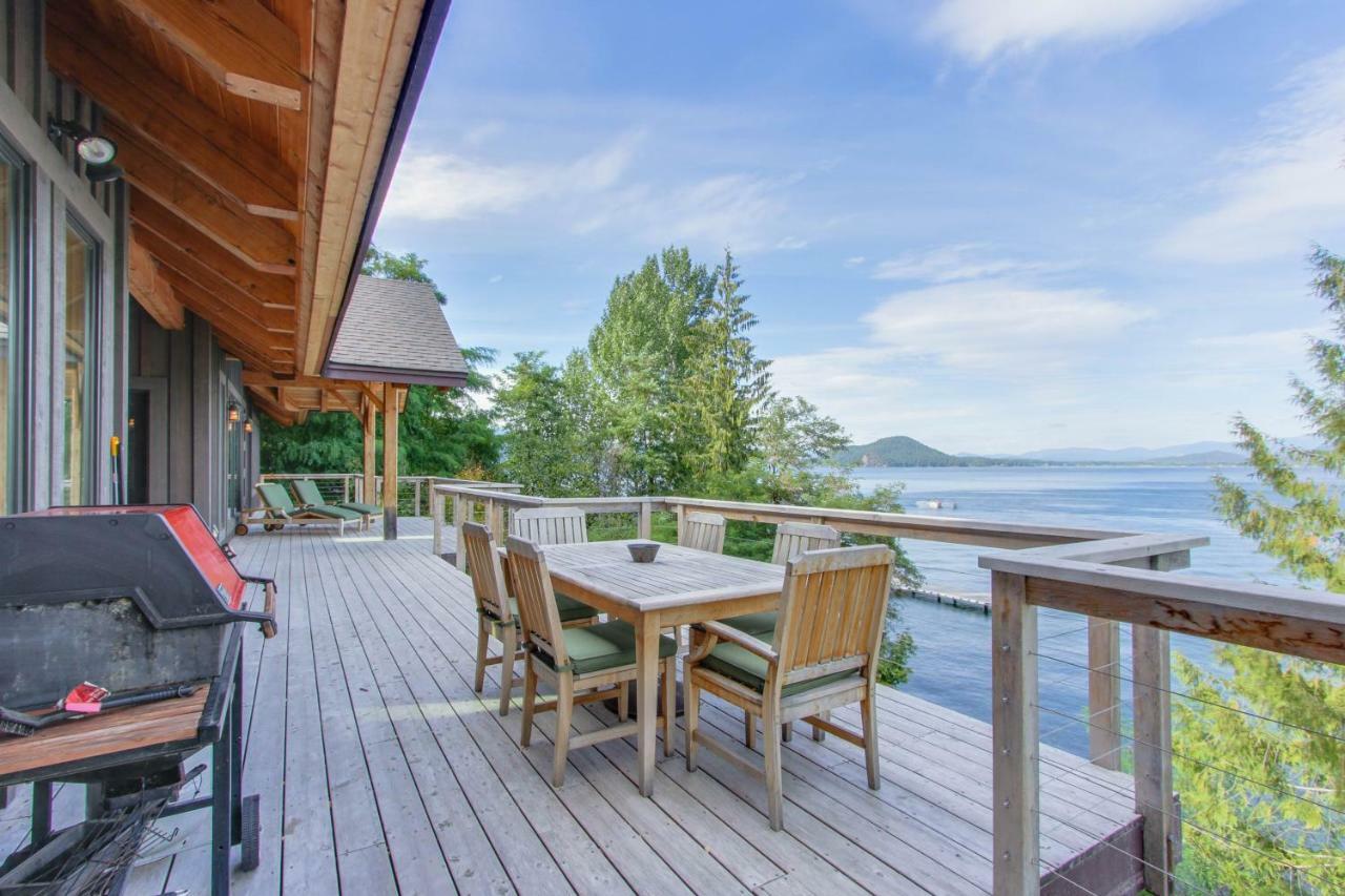 Bottle Bay Lakefront Lodge Sandpoint Extérieur photo